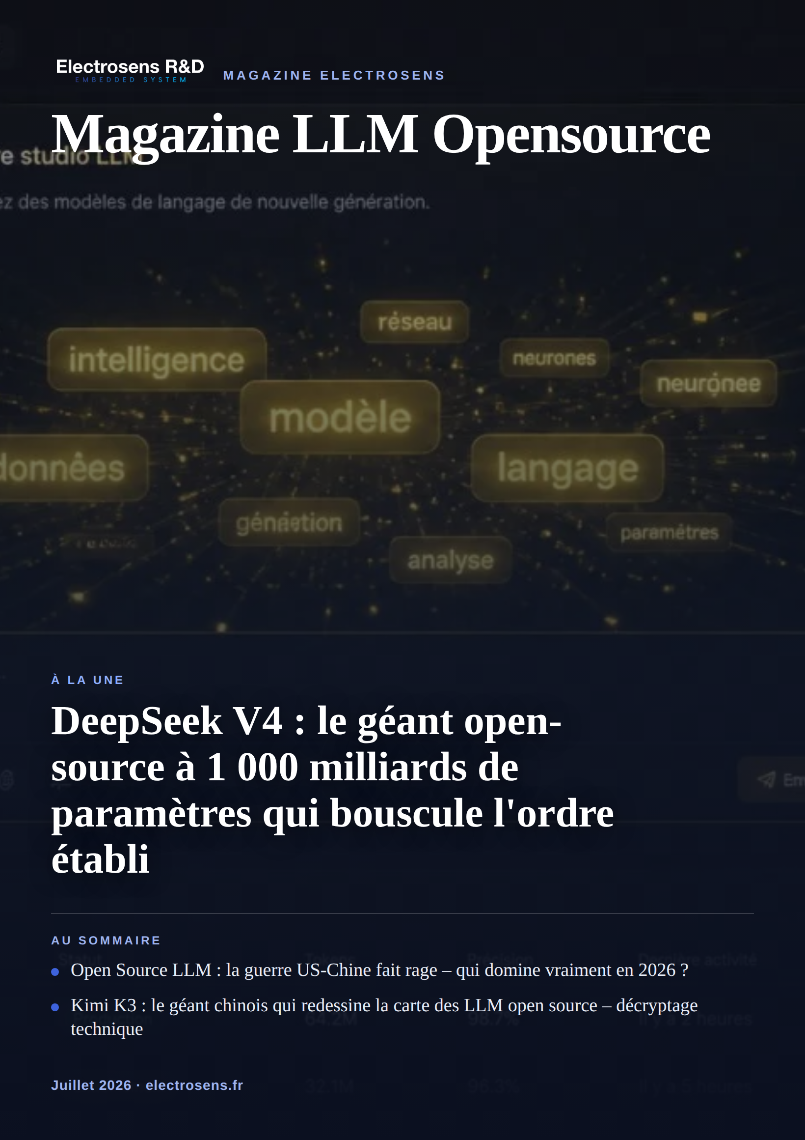 Magazine LLM Opensource
